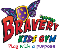 bravery kids gym logo