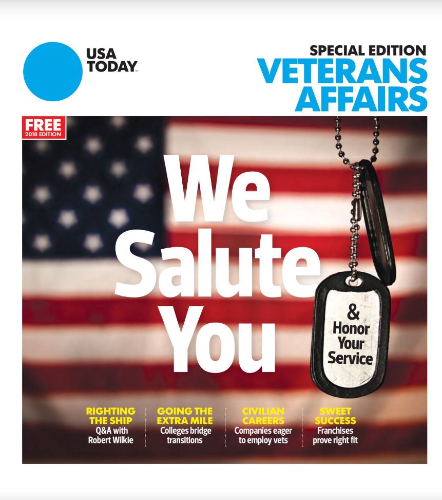 USA Today Special Edition Honoring Those Who Serve D'Aniello