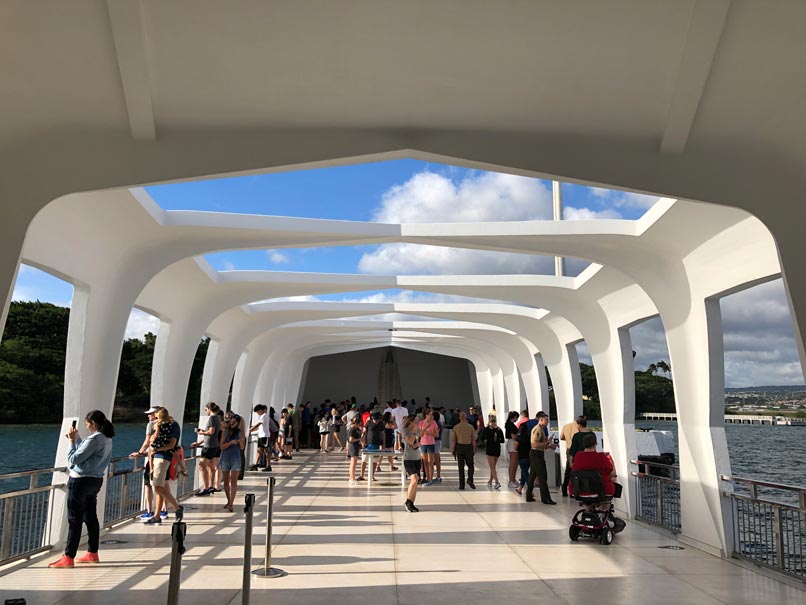 Inside USS Arizona Memorial