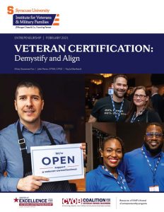 Cover of Veteran Certification: Demystify and Align