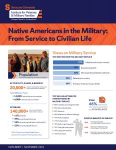 Cover of Native America Veterans Report