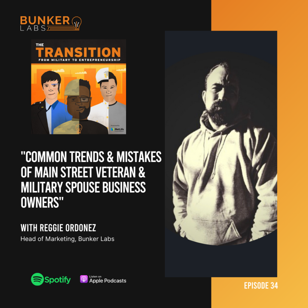 The Transition Podcast Reggie Ordonez