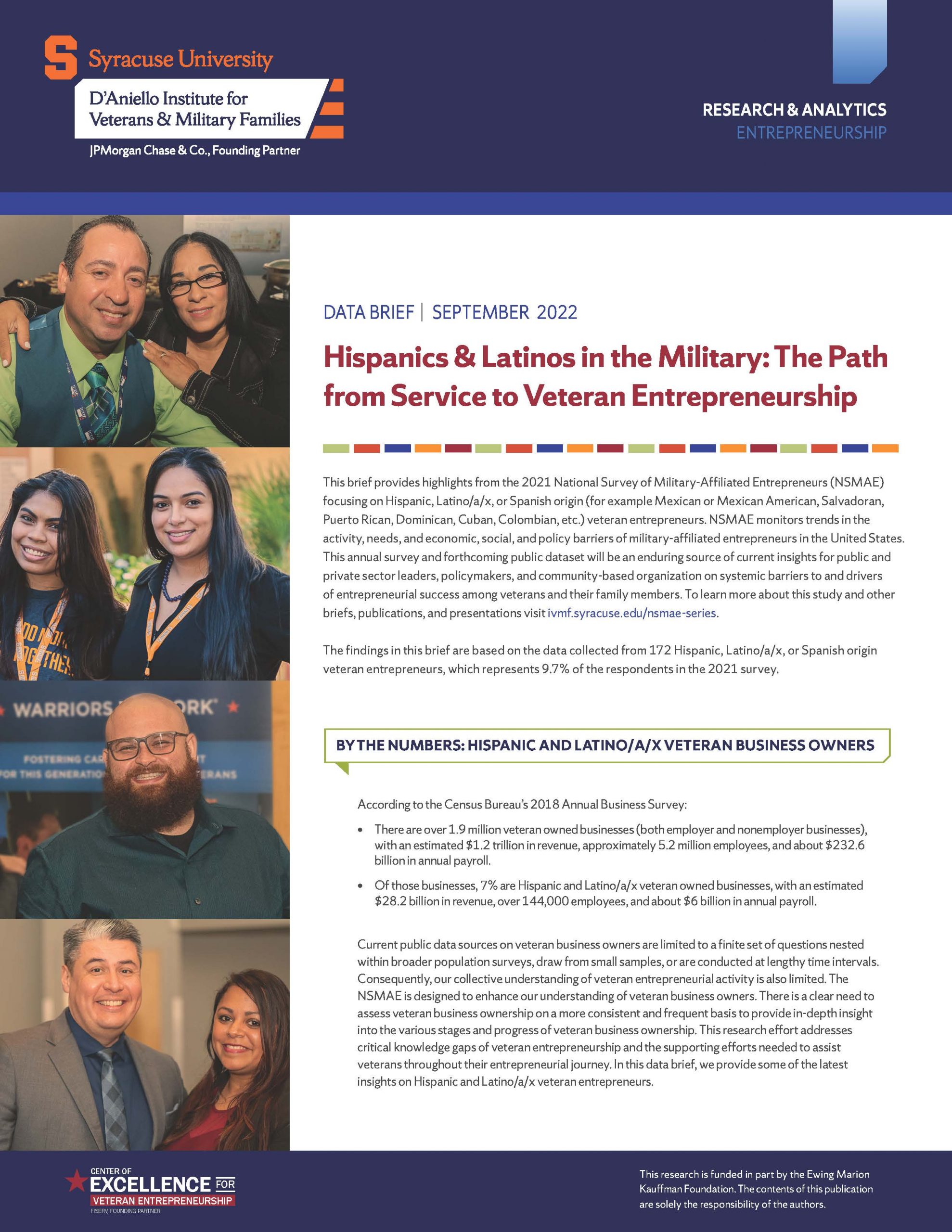 Cover of Hispanic & Latinos in the military