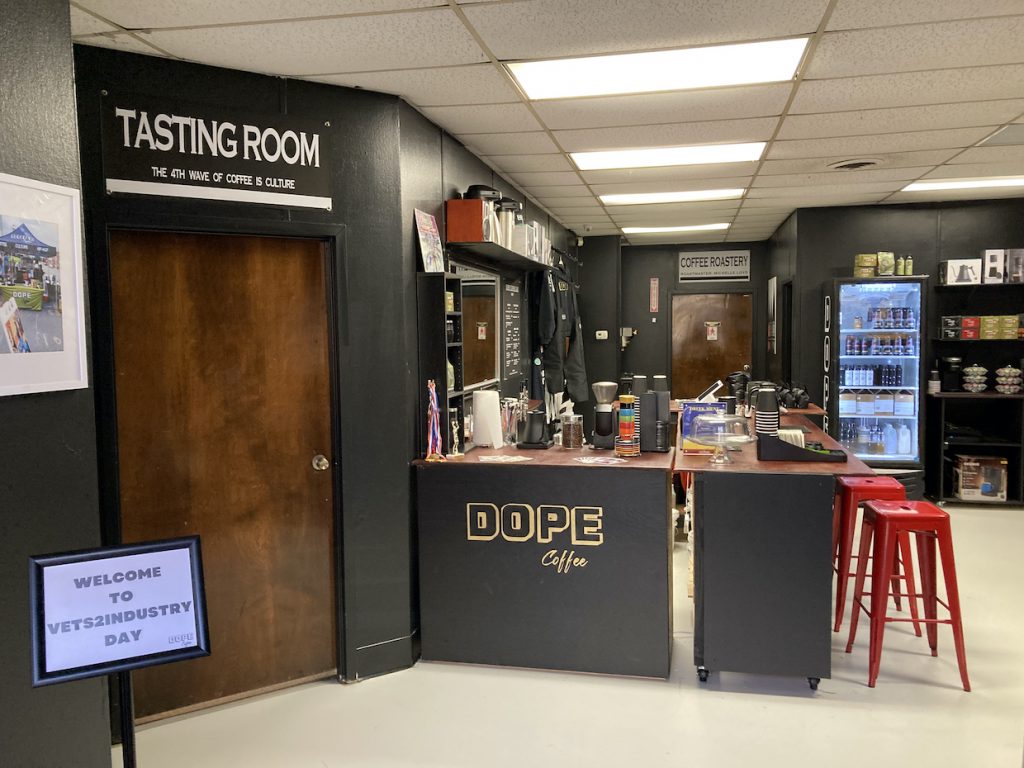 Dope Coffee tasting room