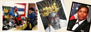 Monifa Caines collage
