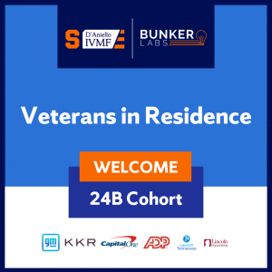 Veterans in residence welcome 24B cohort