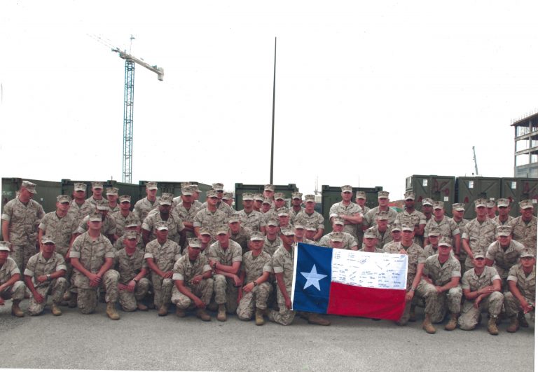 Group photo of Alpha Company 1st Batallion 23rd Marines