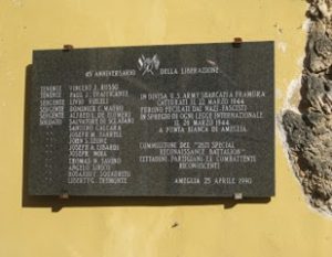 WWII plaque.