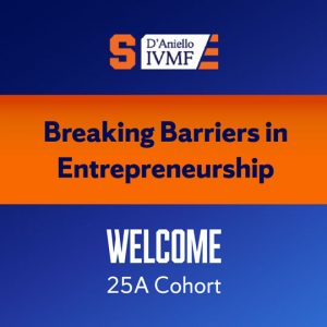 Breaking Barriers in Entrepreneurship (BBIE) 25a cohort