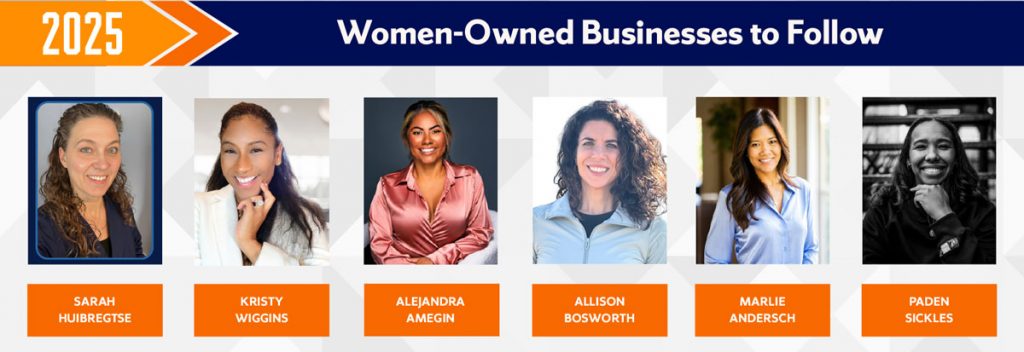 Women owned business to follow: Sarah Huibregtse, kristy wiggins, alejandra amegin, allison bosworth, marlie andersch, and paden sickles