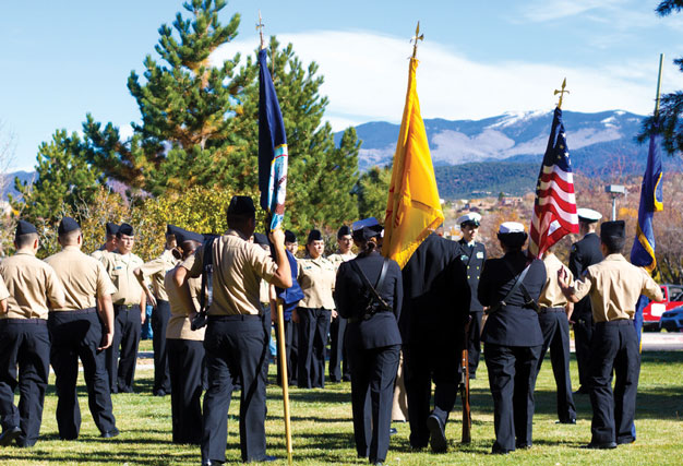 New Mexico color guard