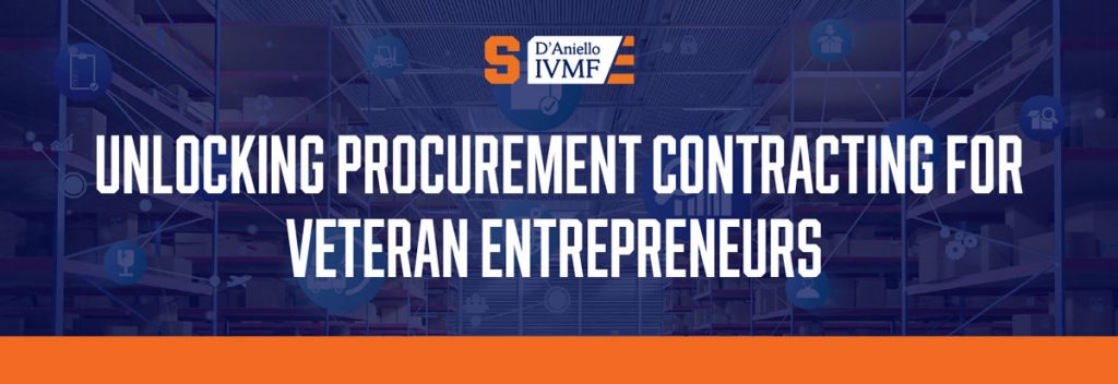 unlocking procurement contracting for veteran entrepreneurs