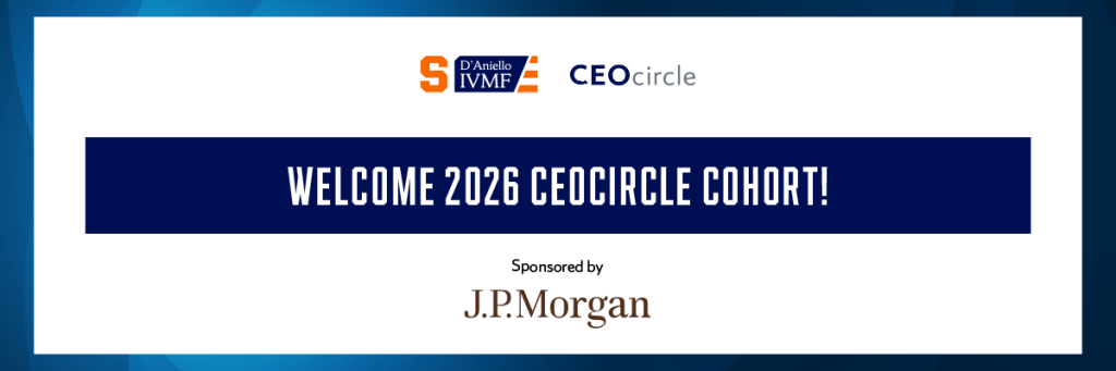 welcome 2026 ceocircle cohort