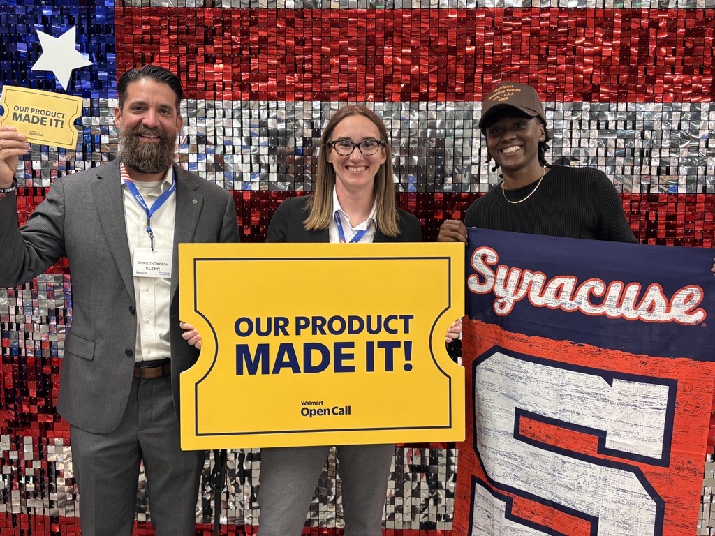 Three veteran entrepreneurs after being accepted into Walmart open call.