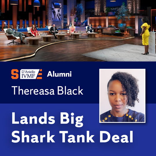 Thereasa black lands big shark tank deal.