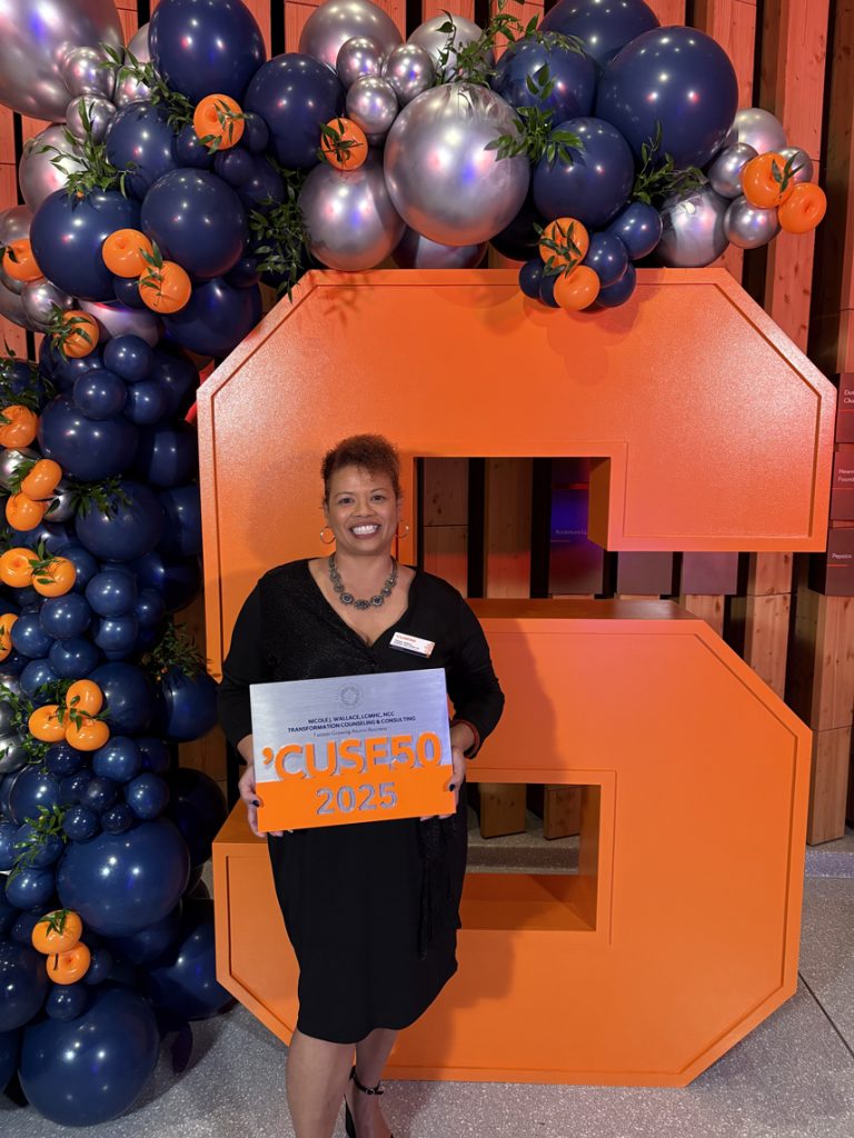 Nicole Wallace at the CUSE 50 awards. 