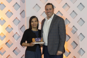 Ambassador award at veteran edge 2026 with melanie