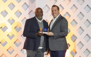 Ambassador award at veteran edge 2026 with mike parks.