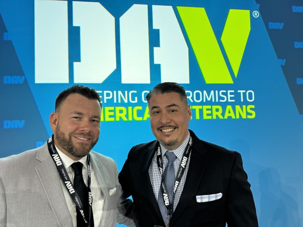 Joe and Jesse at dav